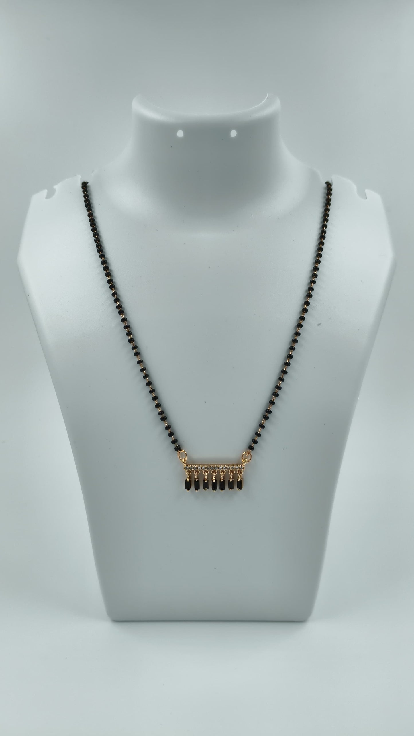 Noir Cascade Designer Mangalsutra