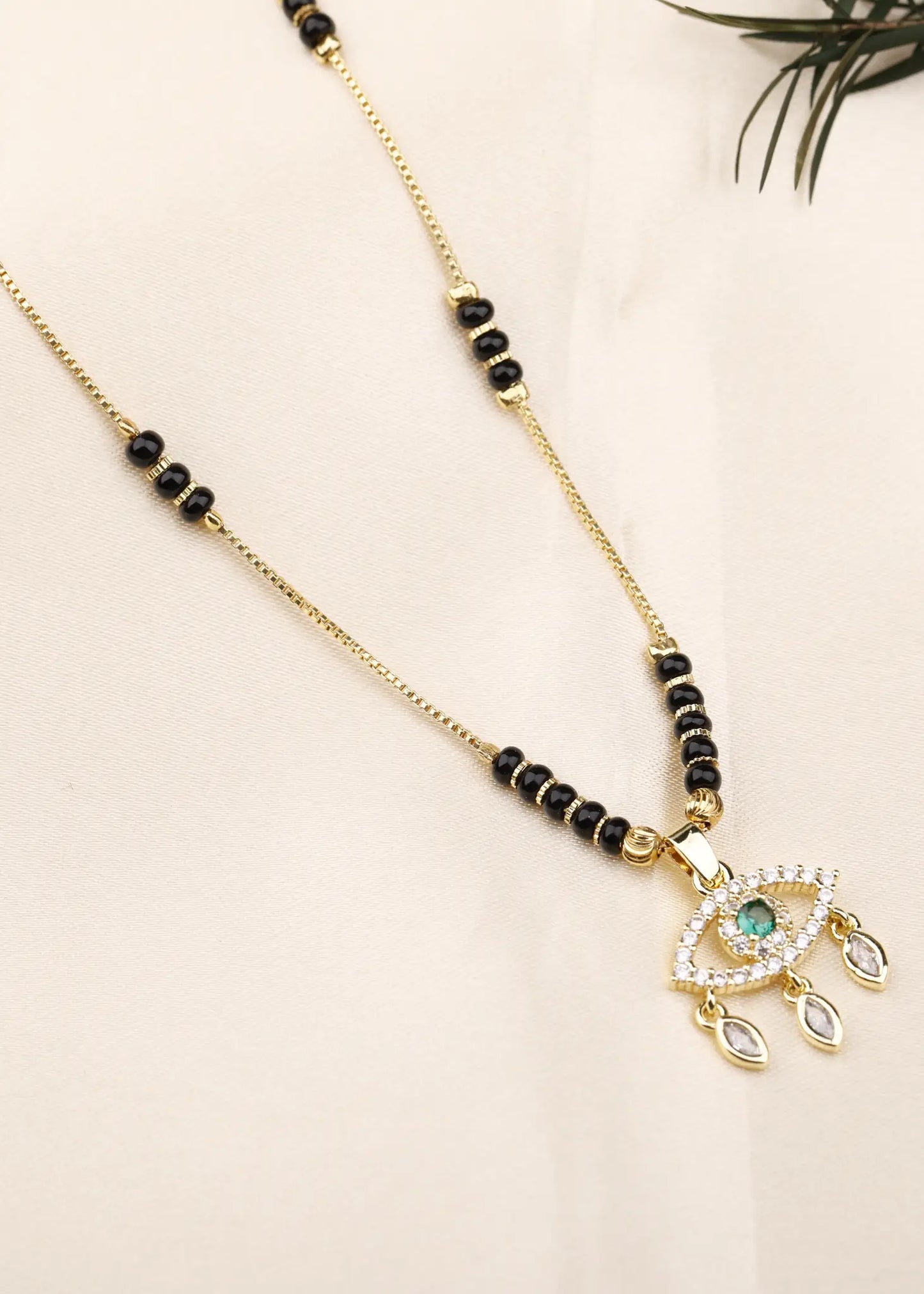 Trio Drop Evil Eye Mangalsutra