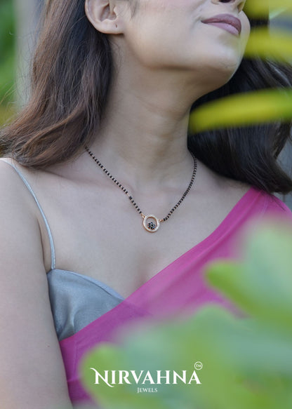 Eclipse Blossom Mangalsutra