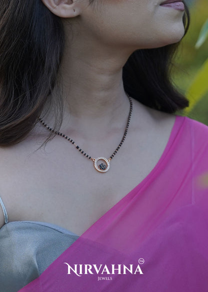 Eclipse Blossom Mangalsutra