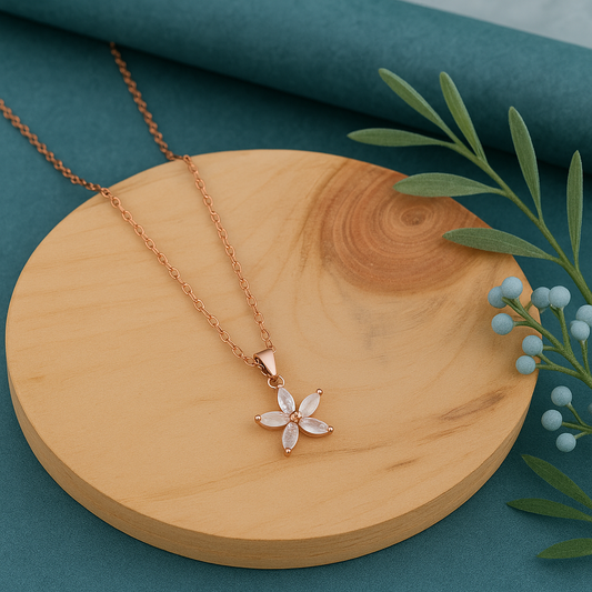 Nirvahna Luxe Oval Diamond Pendant Necklace
