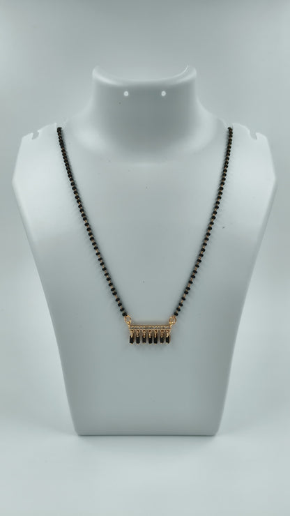 Noir Cascade Designer Mangalsutra