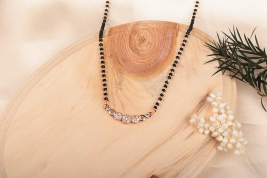 Crescent Moon Inspired Necklace Mangalsutra