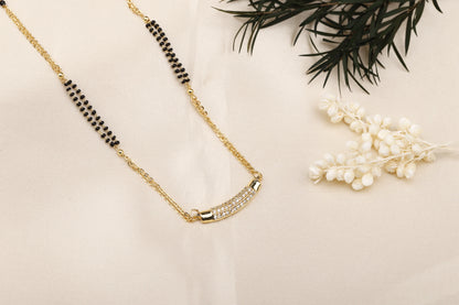 Timeless Diamond Pendant Mangalsutra