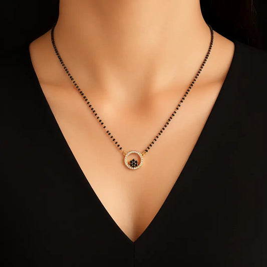 Eclipse Blossom Mangalsutra